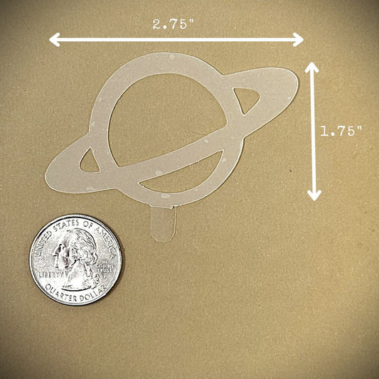 Tanning Sticker Saturn Cutout