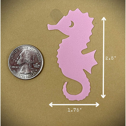 Tanning Sticker Seahorse Cutout